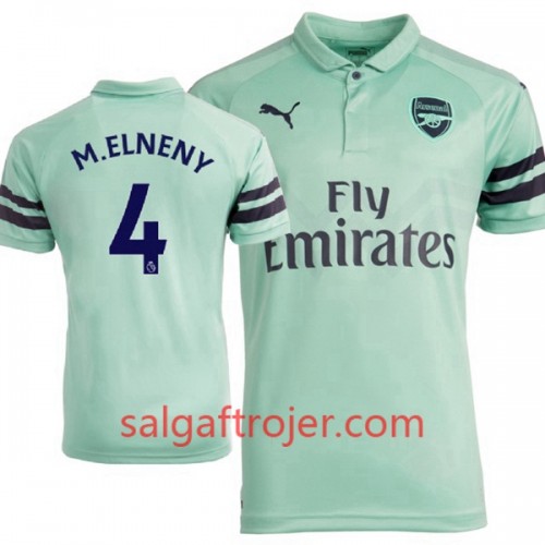 Arsenal Fodboldtrøjer Mohamed Elneny 4 3. sæt 2018/19 Kort ærmer Arsenal Fodboldtrøjer Mohamed Elneny 4 3. sæt 2018/19 Kort ærmer